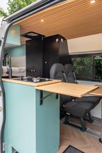 Camper Monti Volkswagen Crafter L3H2 2016 GrootBed 180x200cm, Caravans en Kamperen, Campers, Chemisch toilet, Buscamper of Camperbus