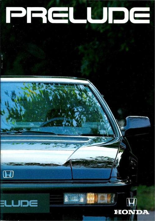 Brochure Honda Prelude 1990, Boeken, Auto's | Folders en Tijdschriften, Gelezen, Honda, Ophalen of Verzenden