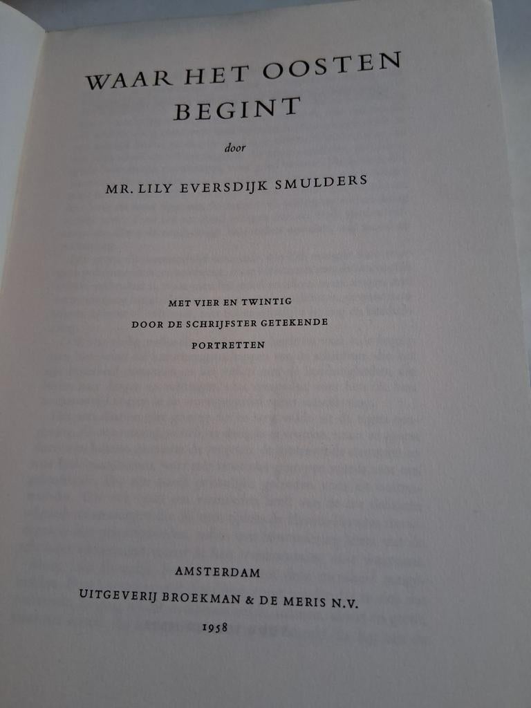 Waar het Oosten Begint - Lily Eversdijk Smulders, Ophalen of Verzenden, Gelezen, Lily Eversdijk Smulders, Nederland
