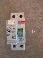 ABB Aardlekschakelaar, Hobby en Vrije tijd, Elektronica-componenten, Ophalen of Verzenden, Gebruikt