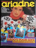 Ariadne handwerken november 1983 haken breien borduren, Boeken, Hobby en Vrije tijd, Ophalen of Verzenden, Breien en Haken, Zo goed als nieuw