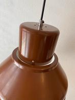 Herda jaren 70 hanglamp , bruin, Huis en Inrichting, Lampen | Hanglampen, Gebruikt, Ophalen of Verzenden, Herda, Metaal