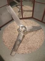 Vintage plafond ventilator  chroom, Witgoed en Apparatuur, Ventilatoren, Ophalen, Zo goed als nieuw, Plafondventilator