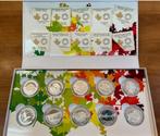 Canada 10-Coin 1/2 oz Silver O'Canada Set 2014, Verzenden, Noord-Amerika, Setje, Zilver