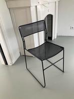 2 Vintage Sultana Stoelen Arrben Italy,zwart., Huis en Inrichting, Stoelen, Ophalen, Gebruikt, Twee, Zwart