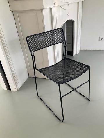 2 Vintage Sultana Stoelen Arrben Italy,zwart. beschikbaar voor biedingen