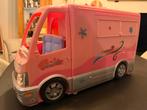 Barbie Camper - Roze Speelgoed Camper, Ophalen of Verzenden, Gebruikt, Barbie