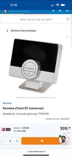 Remeha eTwist RF Starterset - Draadloze Thermostaat, Doe-het-zelf en Verbouw, Thermostaten, Ophalen of Verzenden, Slimme thermostaat