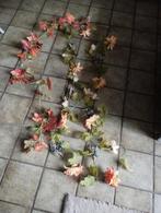 Kunst bloemen en blad slinger, Ophalen, Gebruikt