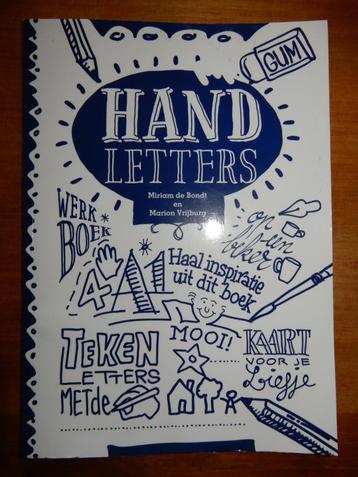 Handletters, werk- en inspiratieboek Mirim de Bondt NIEUW beschikbaar voor biedingen