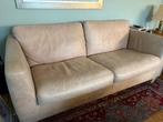 Leren bankje, twee en half zit, Huis en Inrichting, Banken | Bankstellen, Ophalen, 150 tot 200 cm, Driepersoons, Zo goed als nieuw