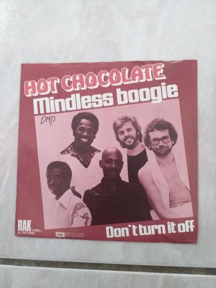 Hot Chocolate – Mindless Boogie, Cd's en Dvd's, Vinyl Singles, Gebruikt, Single, Pop, 7 inch, Ophalen of Verzenden