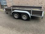 Tandemasser bakwagen aanhanger aanhangwagen 2000 kg, Auto diversen, Aanhangers en Bagagewagens, Gebruikt