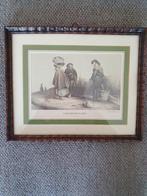 Ets van C.W. Miehng: Scheveningsche Visschers, Antiek en Kunst, Ophalen of Verzenden