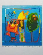 Zeefdruk Ad Verstijnen, Antiek en Kunst, Kunst | Litho's en Zeefdrukken, Verzenden