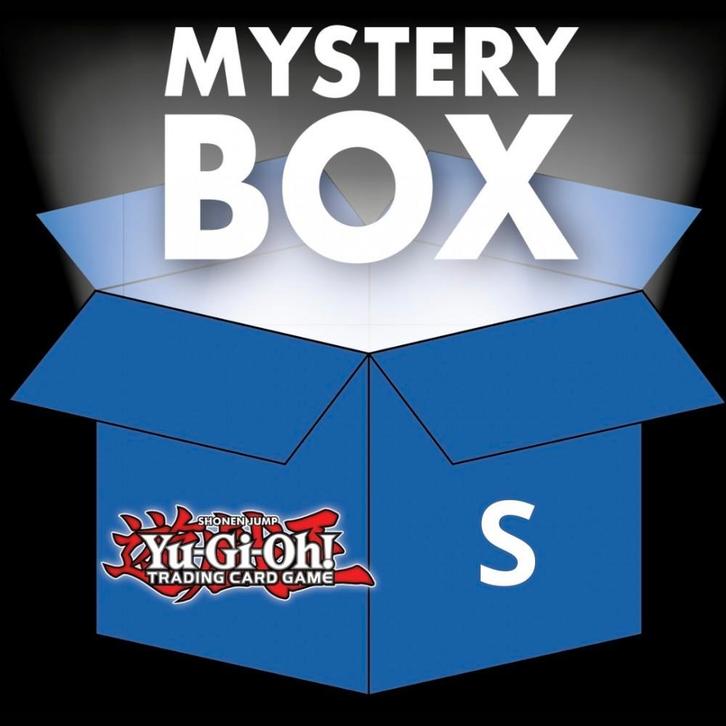 Yugioh mystery box SMALL., Hobby en Vrije tijd, Verzamelkaartspellen | Yu-gi-Oh!, Zo goed als nieuw, Meerdere kaarten, Foil, Ophalen of Verzenden