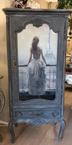 Prachtige, gerestylde Queen Ann kast, Antiek en Kunst, Ophalen