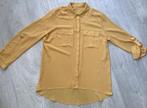 Gele blouse met zakken - Maat L, Ophalen of Verzenden, Zo goed als nieuw, Maat 42/44 (L), Geel