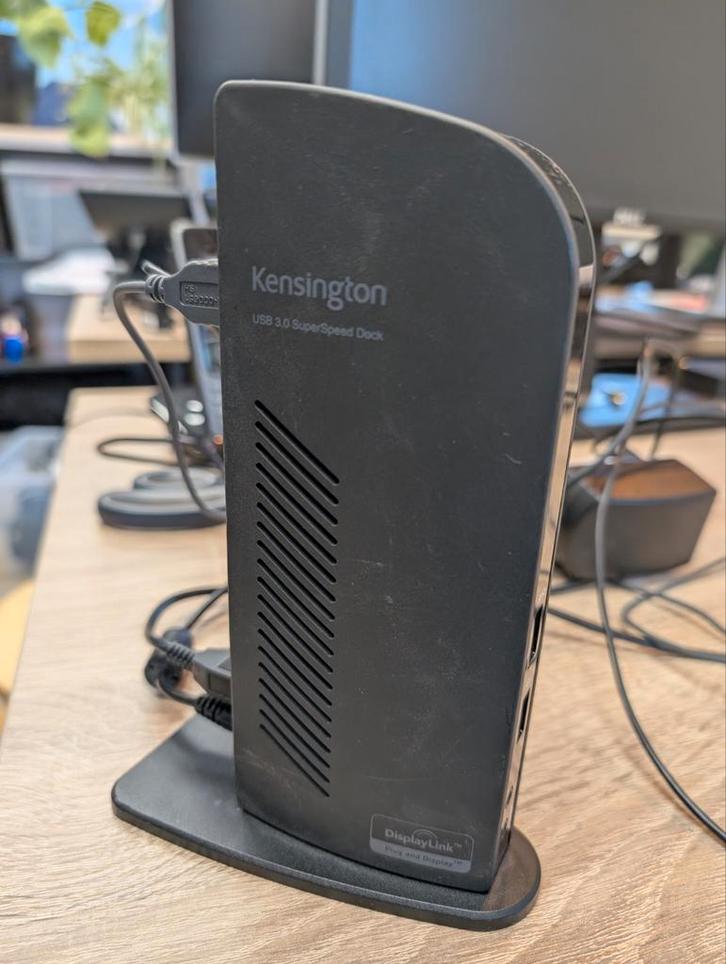 Kensington Docking Station + Toetsenbord & Muis, Computers en Software, Dockingstations, Gebruikt, Docking station, Laptop, Ophalen of Verzenden