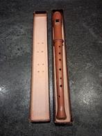 5 blokfluiten, Ophalen of Verzenden, Gebruikt, Sopraan of Sopranino, Met koffer, hoes of etui