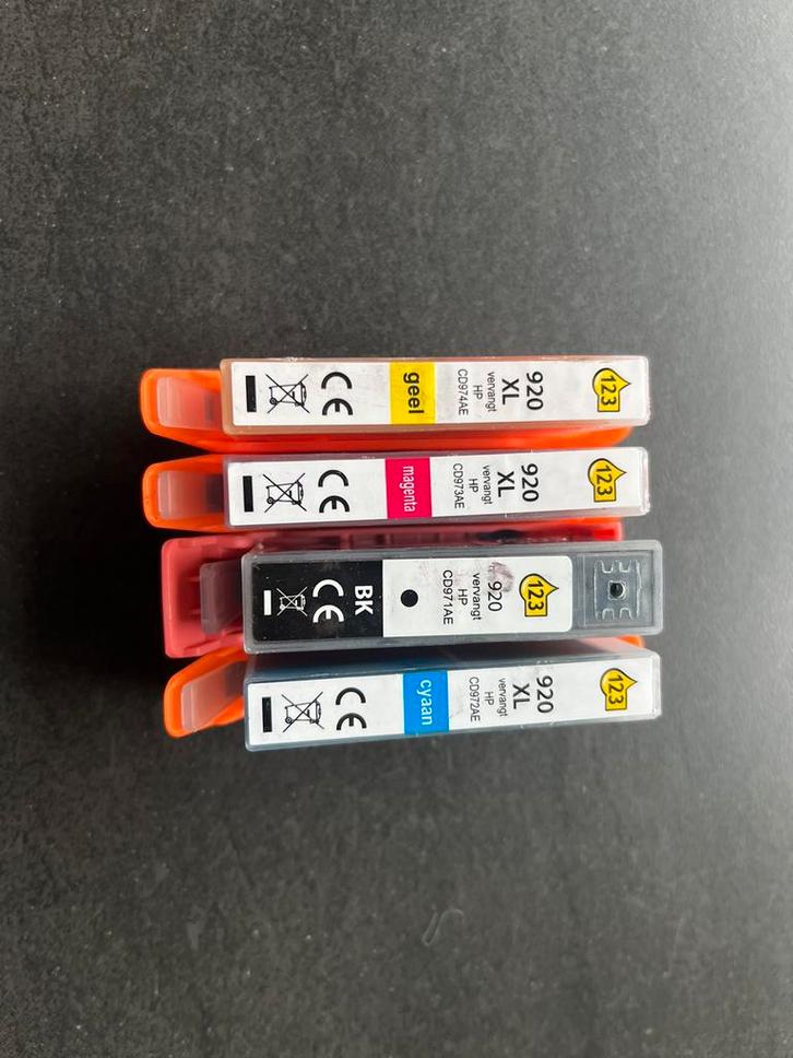 Inktpatronen set, Computers en Software, Printerbenodigdheden, Nieuw, Cartridge, Ophalen