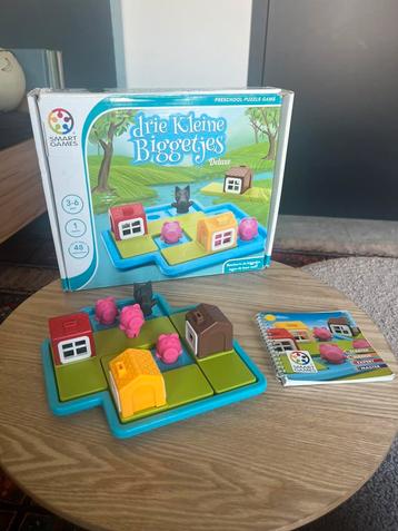 Smart games drie kleine biggetjes delux beschikbaar voor biedingen