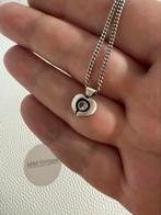 R222/Zeldzame KARL LAINE 925 HART ketting Finland, Verzenden, X, Zilver, Zilver