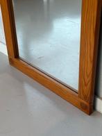 Jaren 70 spiegel pine vintage wandspiegel vurenhout mirror, Ophalen, Minder dan 50 cm, Gebruikt, Minder dan 100 cm