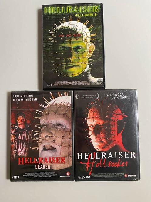 Hellraiser DVD Bundel, Cd's en Dvd's, Dvd's | Horror, Gebruikt, Gore, Boxset, Vanaf 16 jaar, Ophalen of Verzenden