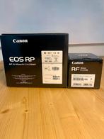 Canon EOS RP Kit + 2 lenzen + accessoires, Spiegelreflex, Canon, Ophalen of Verzenden, Zo goed als nieuw