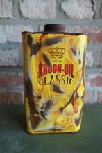 Vintage blik Kroon oil classic 1 liter. Gewicht 1035 gram, Verzenden, Gebruikt, Overige, Overige merken