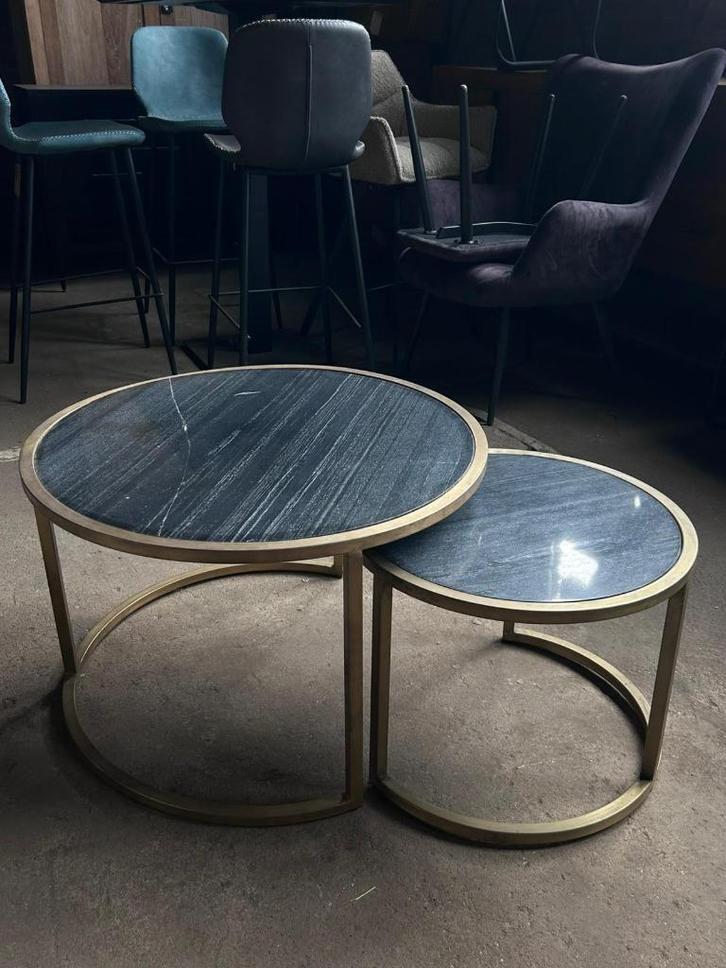 Bijzet tafel (beschadigd) outlet korting, Huis en Inrichting, Tafels | Bijzettafels, Gebruikt, Rond, 45 tot 60 cm, Minder dan 55 cm