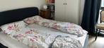 Kofferbed Bed 160x200, Ophalen, Blauw, Tweepersoons, Zo goed als nieuw