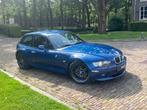 BMW Z3 Coupe 3.0 Automaat in topstaat, Auto's, Automaat, Zwart, Blauw, Leder