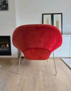 Knoll Womb chair origineel Eero Saarinen + Ottoman Velvet, Ophalen of Verzenden, Zo goed als nieuw, Metaal