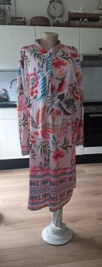 Mooie zijde achtig Boho Ibizajurk/ tuniek maat 52, Ophalen, Nieuw, Roze, Blouse of Tuniek