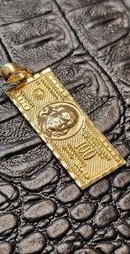 Prachtige 100 dollar 14k gouden hanger, Sieraden, Tassen en Uiterlijk, Ophalen of Verzenden, Nieuw, Goud, Goud