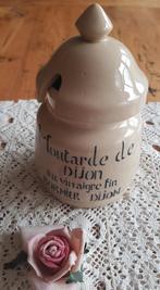Franse brocante mosterdpot, Moutarde de Dijon, Ophalen of Verzenden