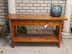 Sidetable Oud Teak, Ophalen, 100 tot 150 cm, Teakhout, ?