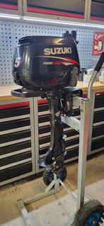 Suzuki 5pk 4takt kortstaart (Recent groot onderhoud), Watersport en Boten, Ophalen, 5 tot 10 pk, Viertaktmotor, Zo goed als nieuw