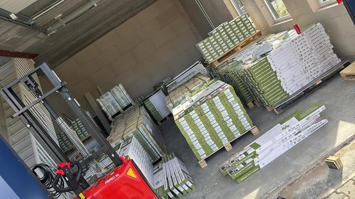 Plak pvc Restpartijen mega sale!, Huis en Inrichting, Stoffering | Vloerbedekking, Zo goed als nieuw, Ophalen