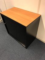 zwarte archiefkast/roldeurkast/printerkast/kantoorkast, Niet ingevuld, Niet ingevuld, Ophalen of Verzenden, Zo goed als nieuw