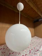 Vintage bollamp wit, Huis en Inrichting, Ophalen of Verzenden, Zo goed als nieuw, Minder dan 50 cm