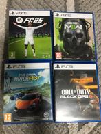 PS5 Games - FC25, COD MW2, Black Ops 6, The Crew, Overige genres, 1 speler, Eén computer, Ophalen of Verzenden