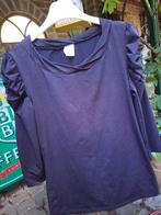 Top van viscose met 3/4-mouwen, maat S-M, Paars, Ophalen of Verzenden, Zo goed als nieuw, Lange mouw