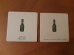 2 x grolsch bier viltje beugelfles, Ophalen of Verzenden, Nieuw, Viltje(s), Grolsch
