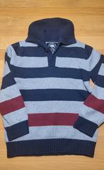 Gestreept Jongens Trui - Adventure Trail, Kinderen en Baby's, Kinderkleding | Maat 116, Trui of Vest, Zo goed als nieuw, Jongen