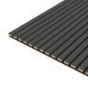 2 akoestische panelen – Zwart – 240x60 cm – Nieuw in doos beschikbaar voor biedingen