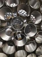 Kenwell Space age Grote hanglamp aluminium buis, Ophalen, Gebruikt, Metaal, 75 cm of meer