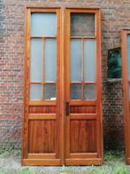 300hx150br Superhoge dubbele paneeldeuren mooie verdeling, Antiek en Kunst, Ophalen